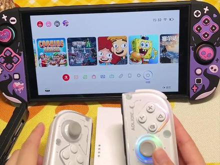 比原装joycon手感更好,颜值更好,握持更舒适还可以宏编程#switch配件 #游戏配件 #游戏手柄 #switch #switch手柄