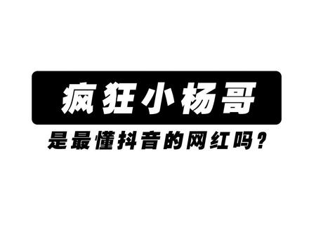 仅仅作为网红讨论疯狂小杨哥就浅显了,他们目前已经算是企业家了。