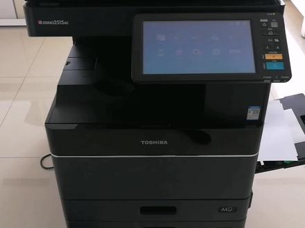 东芝彩色复印机如何维修!他好!我也好!收入600元,节省3000元