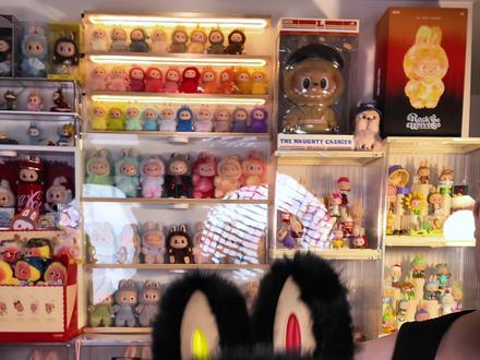 首发!黑皮体育生?ZIMOMO3.0黑天使搪胶大娃降临! #labubu #zimomo#拆盲盒 #我的玩具盲盒日记 #labubu十周年