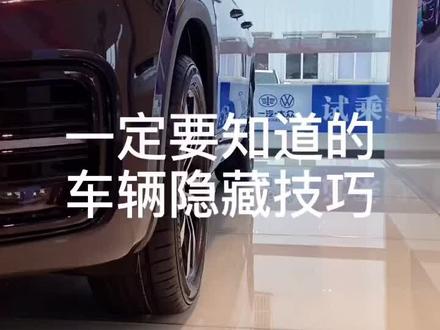 #探岳 探岳车主一定要知道的隐藏技巧,你知道了吗