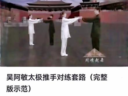 推手对练套路