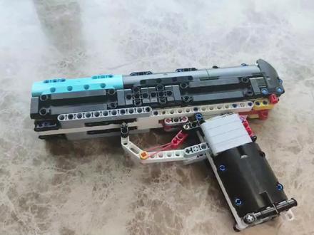 【厂长】乐高积木手枪m1911内部结构原理展示,下期出拼搭教程! #玩具枪 #乐高moc #乐高积木