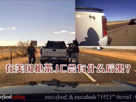 无辜警员惨遭枪杀,震惊全美的案件!#美警执法 #执法现场