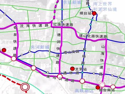 @烟台人,你要的烟台快速路环线建设进度表来啦!