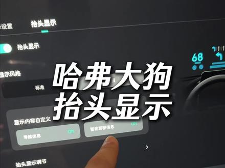 哈弗大狗抬头显示你用对了么#每天一个用车知识 #哈弗大狗 #干货分享 #带你懂车车知识分享计划