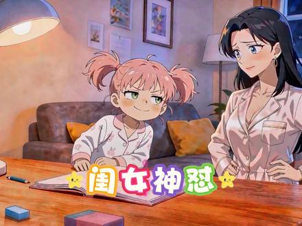 本想帮老爸解围,最后把老妈怼破防,这样的小棉袄你们喜欢吗? #ai创作浪潮计划 #搞笑视频 #家庭趣事 #AI动漫
