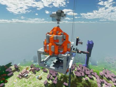 【麦芽】mc极限建筑还原挑战5--东方明珠塔