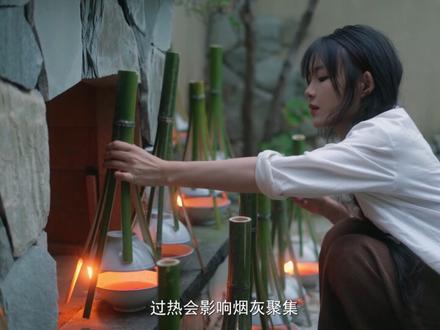 古代价值千金的墨,原来是用烟灰做的#琅琊古城 #古法制墨