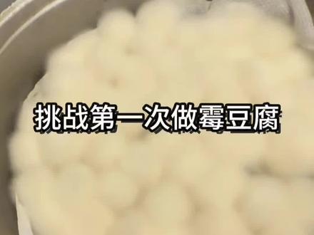 关于我第一次做霉豆腐,没想到能这么成功!!!#霉豆腐 #做美食 #日常vlog #上热门@抖音小助手