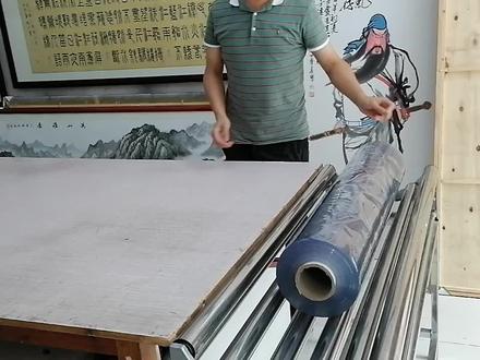 好操作效率高的强力手拉国画膜