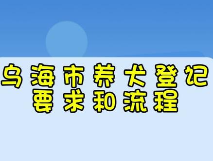 乌海市犬证办理流程,附有具体地址和联系方式。