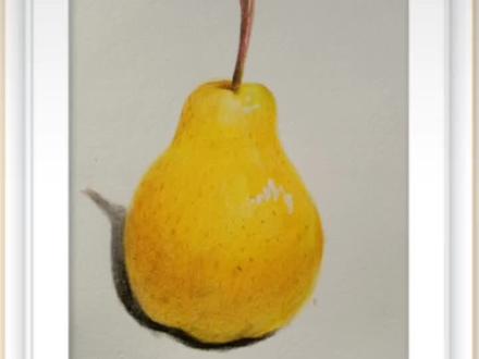 彩铅鸭梨,一起来画吧#创作灵感 #一起学画画 #绘画 #手绘 #彩铅手绘 #彩铅