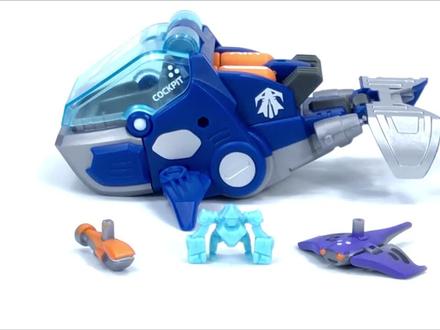 变形金刚 猛兽匣潮玩-鲸鱼利维坦!