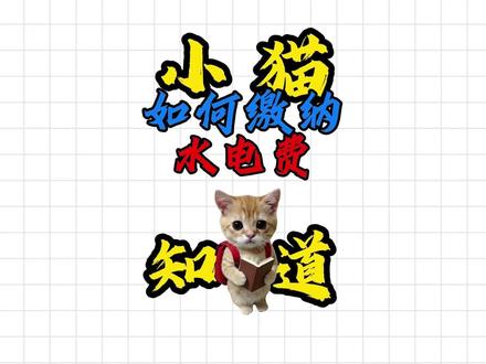 地球online新手攻略之如何缴水电费 小猫教你交水电费#水电费 #租房 #猫meme #地球online祝您游戏愉快