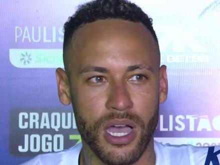 内马尔谈国家队回归随时准备全力以赴#桑托斯 #内马尔