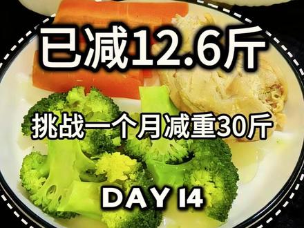 已瘦12.6斤 挑战100天减重60斤 第14天 每天只吃鸡胸肉、土豆、西兰花、胡萝卜;第14天
CPB饮食法第14天
#vlog十亿流量扶持计划 #上热门 #减肥打卡vlog #减肥打卡 #节后甩肉大作战