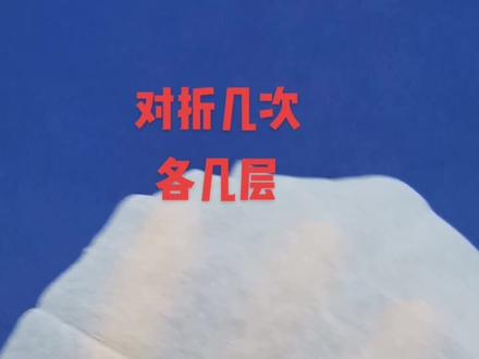 对折纸张有学问,最多对折几次,可得几层,应用乘方怎么表示?