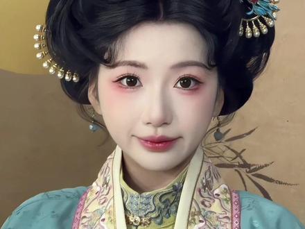 明制发型教程,视频有点长哦干货满满 #西安弦月阁 #明制汉服 #发型教程 #汉服造型 #西安汉服店铺