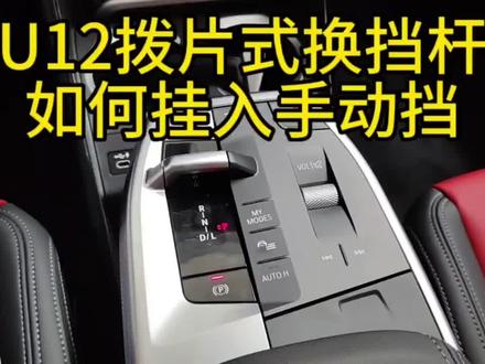 #bmw功能使用大全 #宝马 #全新X1 #U12 全新X1 U12 拨片式挂挡杆怎样挂入手动挡