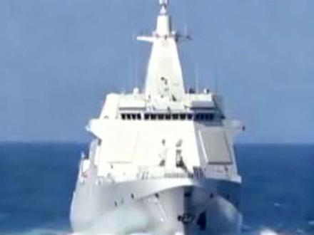 两艘055大驱同时入列,东海舰队迎战力升级! #东莞舰 #安庆舰 #055型万吨大驱