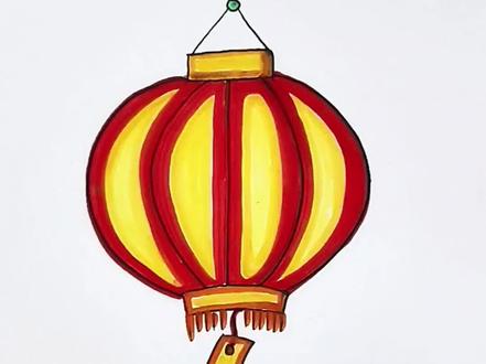 我画的红灯笼🏮当然比女儿画的好看啦,哼💢💢💢#脑洞大开 #亲子 #灯笼 #一起学画画 #儿童创意手工