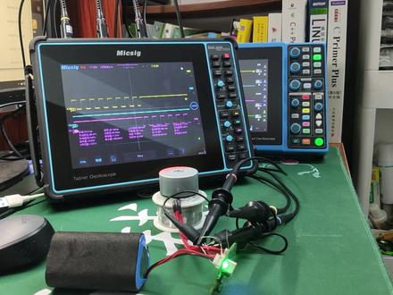 麦科信平板示波器STO1004进行无感无刷电机驱动调试 #平板示波器