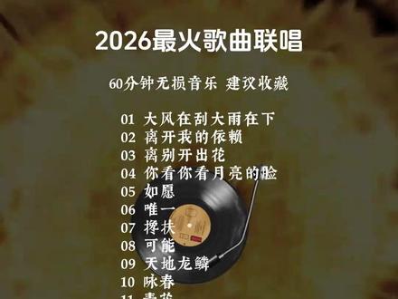 2026最火15首热歌合集分享#抖音热歌推荐 #网络热歌分享 #音乐分享