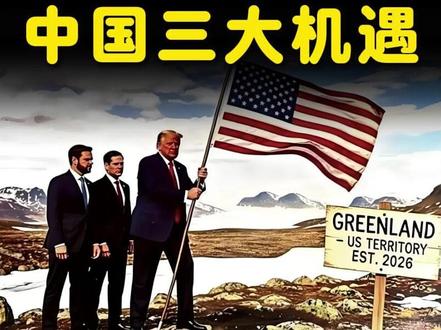 争夺格陵兰岛,欧美裂痕变大!中国迎来三大机遇!【抖音独家】 #全球创作者计划 #零基础看懂全球 #格陵兰岛
