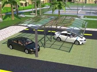 杜特《预见家》别墅阳光房弧形雨棚画发