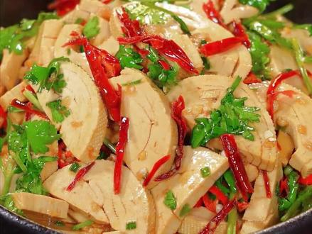 豆腐卷这样做比肉都好吃,#家常菜 #凉拌菜 #豆腐卷