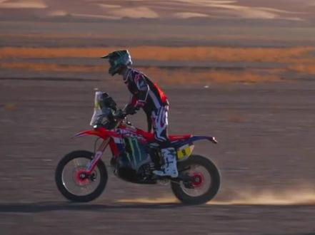 达喀尔2026|沙漠里的传奇征程-本田HRC厂队战车 #机车 #摩托车#达喀尔2026#本田hrc#honda