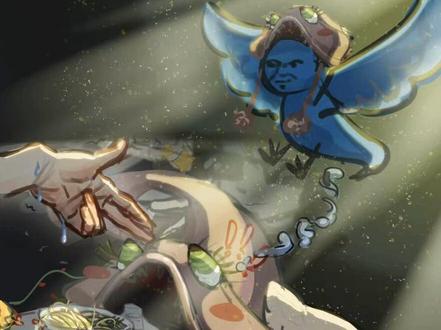 敢看完这次接龙的都是神来的💦 大概就是主题盲盒互换接龙来的
#绘画接龙 #oc#自设 #procreate绘画