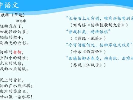 部编人教语文9下-短诗五首(月夜)