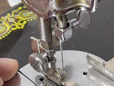 家用缝纫机针安装使用方法#老式缝纫机 #缝纫机针 #缝纫小技巧 #缝纫技巧