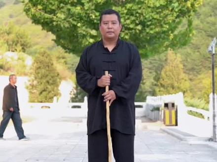 形意鞭杆实用技法第一段#形意拳 #鞭杆