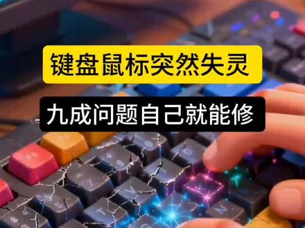 #低粉爆款视频 #键盘 #鼠标 #电脑 #维修
键盘鼠标突然失灵?九成问题自己就能修!