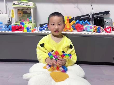 #益智玩具 #魔尺教程 72段魔尺豌豆射手#解压