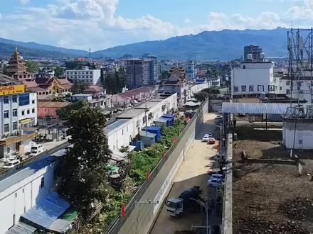 缅北战事风云#一镜到底观缅北重镇木姐