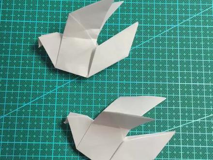 来折一个和平鸽,愿世界和平 #折纸 #折纸教程 #手工折纸