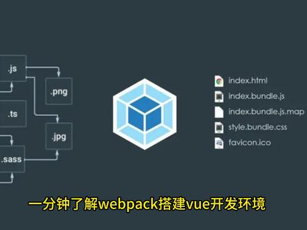 webpack搭建vue开发环境 #程序员 #前端 #vue #webpack #一分钟干货教学