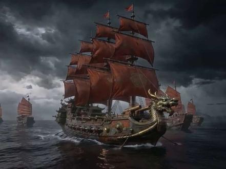 20块手搓中式科幻连续剧 第一集 海心庙 你听说过深海中心的“海心庙”吗?#科幻 #AI视频 #电影 #郑和下西洋 #seedance2