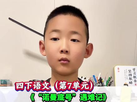 四年级下册语文(第7单元)《“诺曼底号”遇难记》#四年级下册语文#知识点总结#考试重点