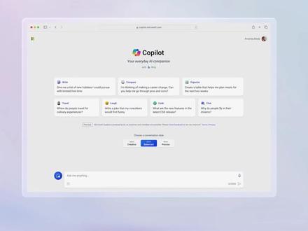 微软AI深夜炸场,copilot全线接管Bing chat,人人都能白嫖GPT4、Dall E3 #chatgpt #gpt4 #aigc一步之遥 #微软 #copilot