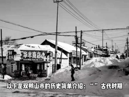 双鸭山市历史介绍 #双鸭山市