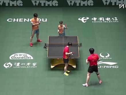 12月7日王楚钦/孙颖莎对阵松岛辉空/大藤沙月完整回放