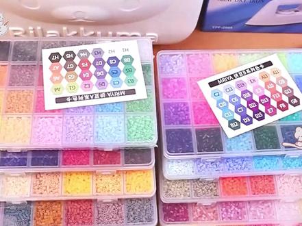 拼豆女孩手工diy材料包全套无聊解闷儿童益智玩具小学生10岁以上6 #拼豆 #女孩 #手工 #diy #益智玩具