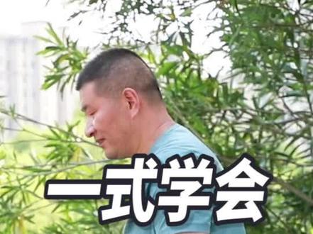 古拳法之千斤坠,一个动作教会你,来吧带练#太极拳 #形意拳 #功夫