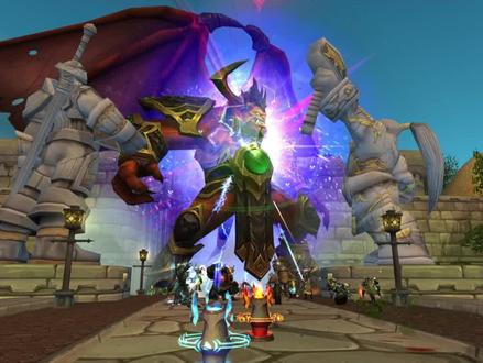 #魔兽世界怀旧服 地球时代最强野外BOSS之一,末日领主卡扎克#魔兽青春 #多一个世界 @DOU+小助手