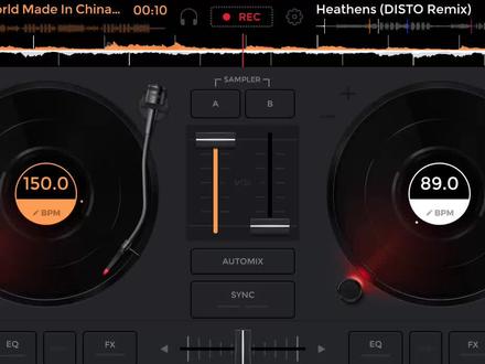 切歌不快的DJ不是好厨子,新手勿喷!软件名:edjinmix#edjing#dj#手机打碟